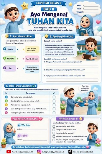 Materi dan LKPD Kelas 3 BAB 2 CP 020