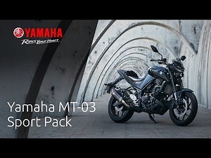 2020 Yamaha MT-03: Sport Pack