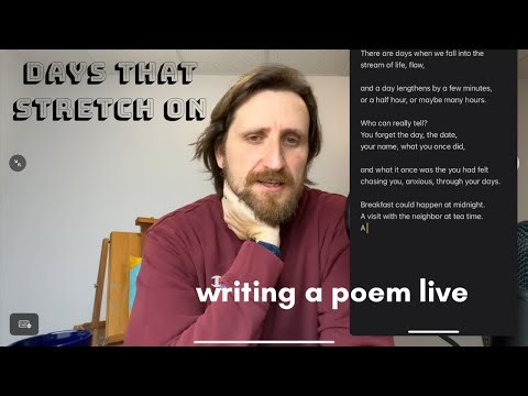 Poems in Progress (Days that Stretch On—12/27/25)