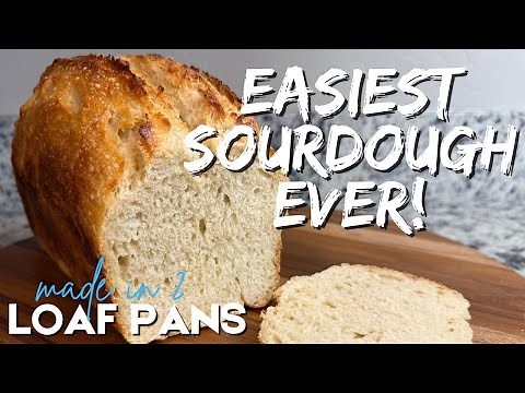 Easiest Same-Day Sourdough Bread in a Loaf Pan (No Dutch Oven, No Fuss!)