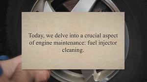 Fuel Injector Cleaning: A Comprehensive Guide