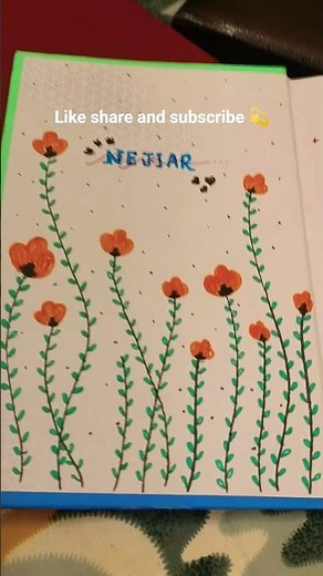 Decorate your diary ✨🌸Making memories look beautiful one page at a time 💕#diarydecoration