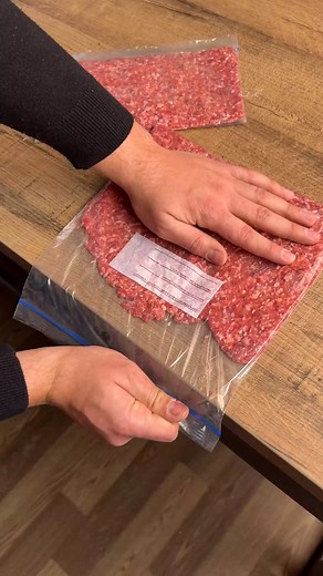 Plastic bag hack for meat packaging | Magic Hands Creations