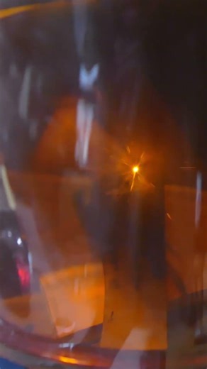 I Laser Engraved My Logo on Damascus Steel