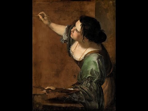 A Moment in Art history: Self-Portrait as the Allegory of Painting by Artemisia Gentileschi