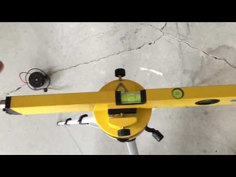 Harbor Freight Pittsburgh 16in Laser level review, 360 degree rotating head