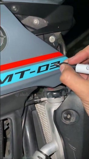 New Modified Yamaha MT 03 Change MT 09 #shorts #modified #mt03 #mt09 #yamaha #newtoyou #ajshohan