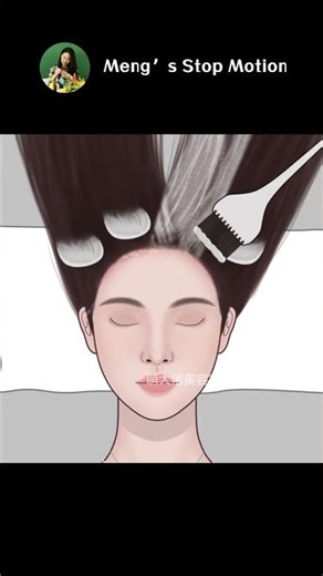 ASMR Relaxing Hair SPA, remove head lice | Meng's Stop Motion