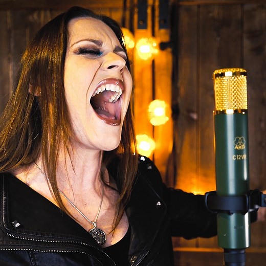 549K views · 683 reactions | Not Baby Shark but Let It Go from "Frozen"! ❄️流 The cover is now live on YouTube!  https://youtu.be/18s6ZdvAfQk | Floor Jansen | Facebook