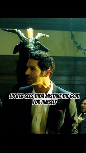 Lucifer Sees Them Mistake the Goat for Himself#foryou #shortvideo #lucifer #shortsvideo #shorts