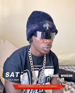 15K views · 1.7K reactions | Show has been postponed to next week Saturday, Alien skin will be performing live at venom | Vibes Ug | Facebook