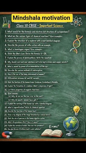 “3 Days Left for Science Board… Will You Regret or Celebrate? #class10 Science 2026” #viral #shorts