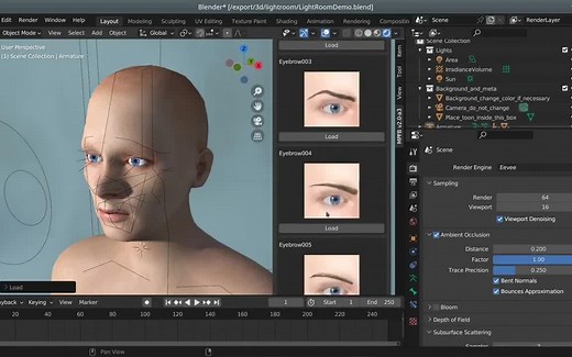 iBlender中文版插件Human Generator 教程开始使用 MPFB2 Blender