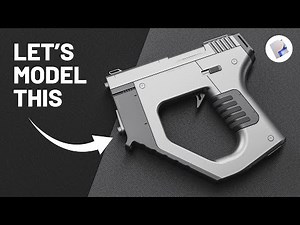 Easy Gun Modeling Tutorial in Plasticity - Step by Step.