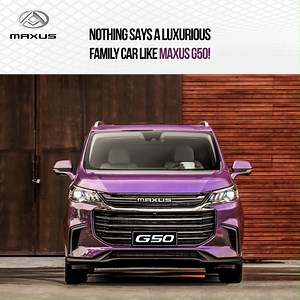 Enjoy your family trips when you drive the Maxus G50! http://bit.ly/ZWMaxusG50 | ZigWheels Philippines