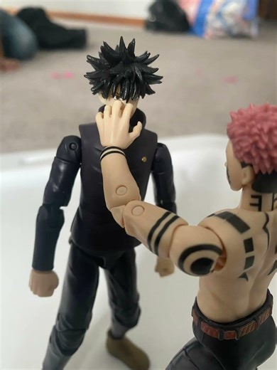 Defeat sukuna pt. 3 #anime #actionfigures #fighting