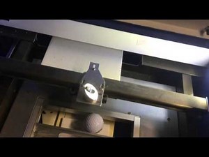 Laser engraved golf ball