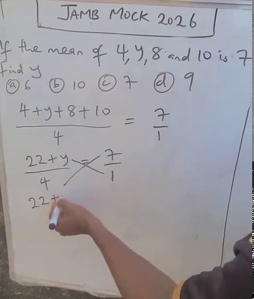 JAMB Maths Tricks: Solve Mean Questions Fast!