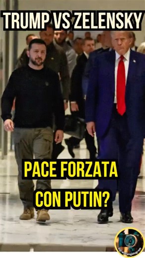 Trump forza Zelensky alla pace con la Russia? Scandalo a Kiev!