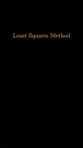 e-Train Brain Academy | The least squares method is a technique used to find the best-fitting line for a set of data points. Suppose we are given pairs of values... | Instagram