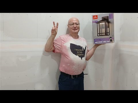 January 16, 2026 - globe smart outdoor wall mount smart light (how to wire and install)