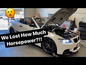 Dyno Testing E93 M3 Velocity Stacks Crazy Induction Noise & Exhaust Sound BPM Sport Tune Catless