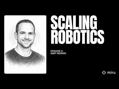 Scaling Robotics Episode 3: Amit Moran (CTO @ Civ Robotics, Founder @ Indoor Robotics)