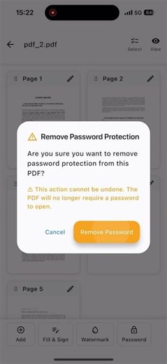 Password Protect, Watermark & Annotate PDFs | PDF Master — 100% Offline PDF App