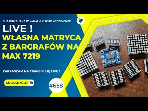 MOD: Analizator Widma na Sterydach! | MAX7219 + 8x Bargraf LED [L/658]