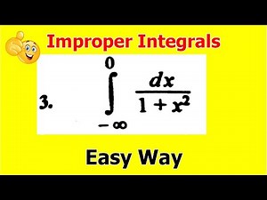 5.Improper Integrals | Calculus | Problem#3 | Exercise 5.3 Bsc math calculus SM Yousuf