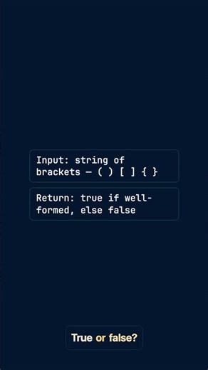 Don't Get Caught with Invalid Brackets #coding #interview