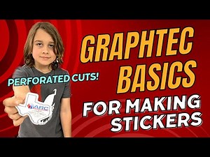 Graphtec CE7000-60 Basics For Perforated Sticker Cutting