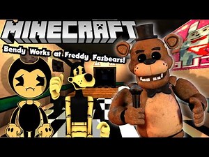 Bendy Works at Freddy’s! (BATIM Minecraft | Mod Showcase)