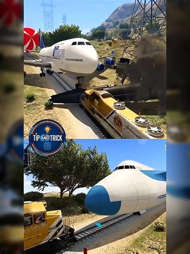 GTA V "Real-life Traffic Jam on the Railway Line. Play or Perish!