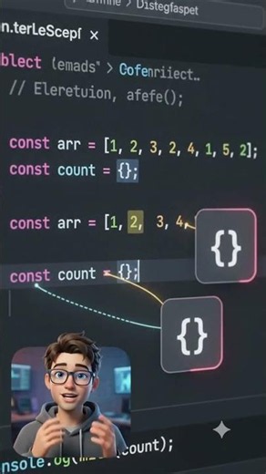 Count Array Duplicates in 60 Seconds | JS Tutorial