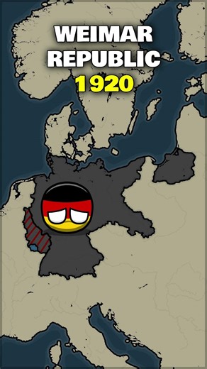 Evolution of Germany in Countryballs #shorts #history #countryballs