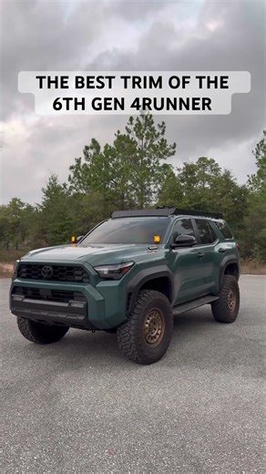 Is this the best trim package for the 6th gen 4Runner? We think so! The TRD Off-Road Premium Hybrid.