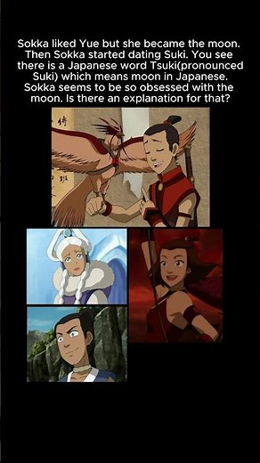 Sokka and the moon