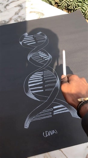 How to draw DNA,……#Like#comment #art#artwork#artist…💯