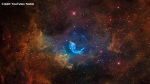 Hubble takes you inside The Bubble Nebula