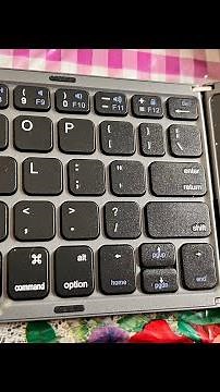 How to pair foldable keyboard with iPhone