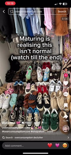 Insightful Reactions to Under and Over Consumption