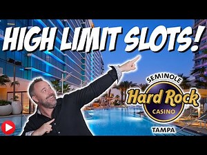 LIVE - High Limit Slots! - Seminole Hard Rock Casino in Tampa!