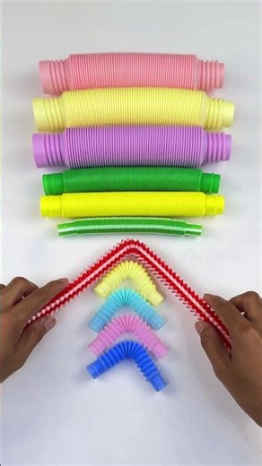 Creating ASMR Relaxing HOK POP-TUBE Sound #diy#satisfyingvideos #relaxing #oddasmr #poptubesounds