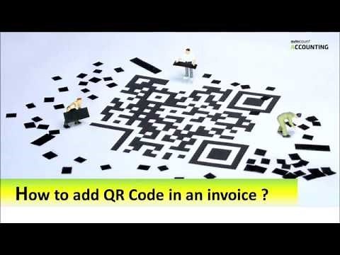How to add QR Code in an invoice ?