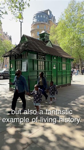 One of London's last Green Cabman's shelters