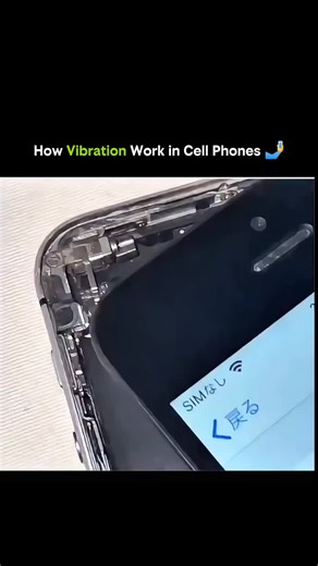 KNOWLEDGE MATRIX on Instagram: "How Cell Phone Vibration Works: 1. The Vibrator Motor • Your phone contains a small vibration motor, usually a DC motor with an off-center weight attached to its shaft. • When the motor spins, the uneven weight creates asymmetrical forces, making the phone shake. 2. Electrical Signal Activation • When you receive a call, message, or notification, your phone sends electric current to the vibration motor. • The speed and duration of the current control how the motor