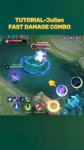 Tutorial Julian Mobile Legends | Best CombosGuide #mobilelegends #mlbb
