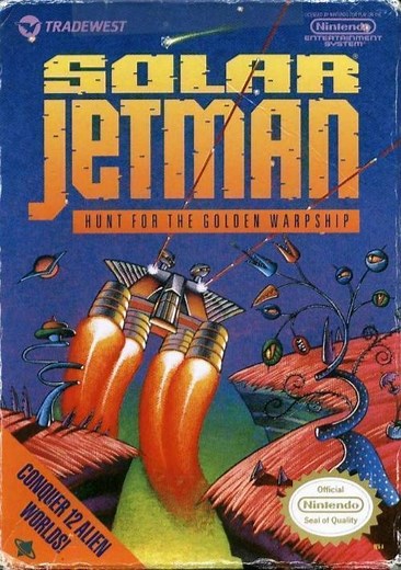 Solar Jetman - Hunt For The Golden Warpship ROM Free Download for NES - ConsoleRoms