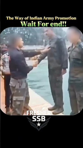💂The Way Of Indian Army Promotion ⚔️🪖🇮🇳#parasf#army #viral#trending